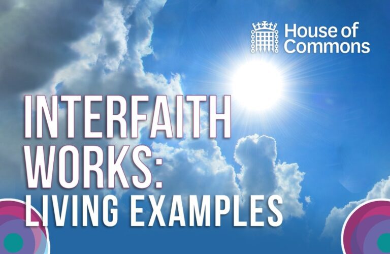 Interfaith Works: House of Commons meeting 16th November